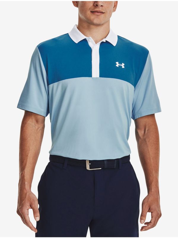 Under Armour Under Armour UA Performance 3.0 Colorblock Polo Majica Modra