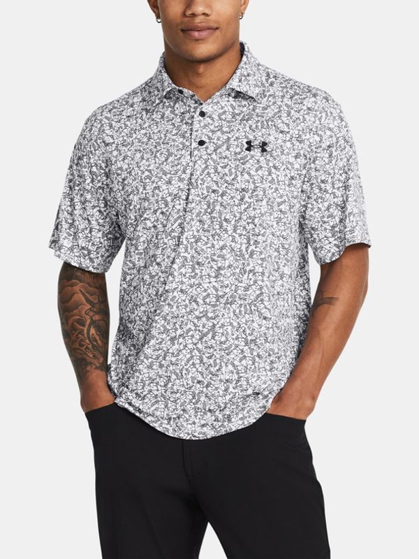 Under Armour Under Armour UA Playoff 3.0 Printed Polo majica Bela