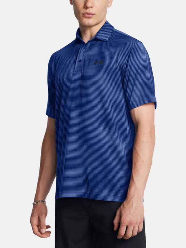 Under Armour Under Armour UA Playoff 3.0 Printed Polo Majica Modra