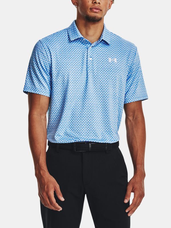 Under Armour Under Armour UA Playoff 3.0 Printed Polo majica Modra