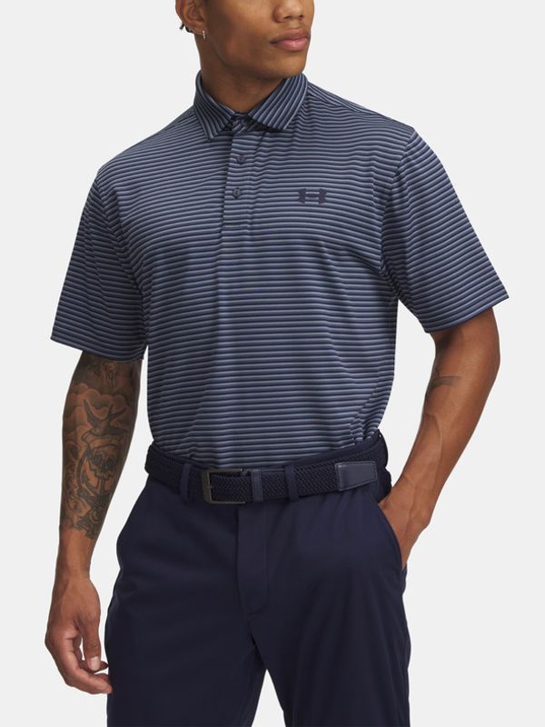 Under Armour Under Armour UA Playoff 3.0 Stripe Polo Majica Modra