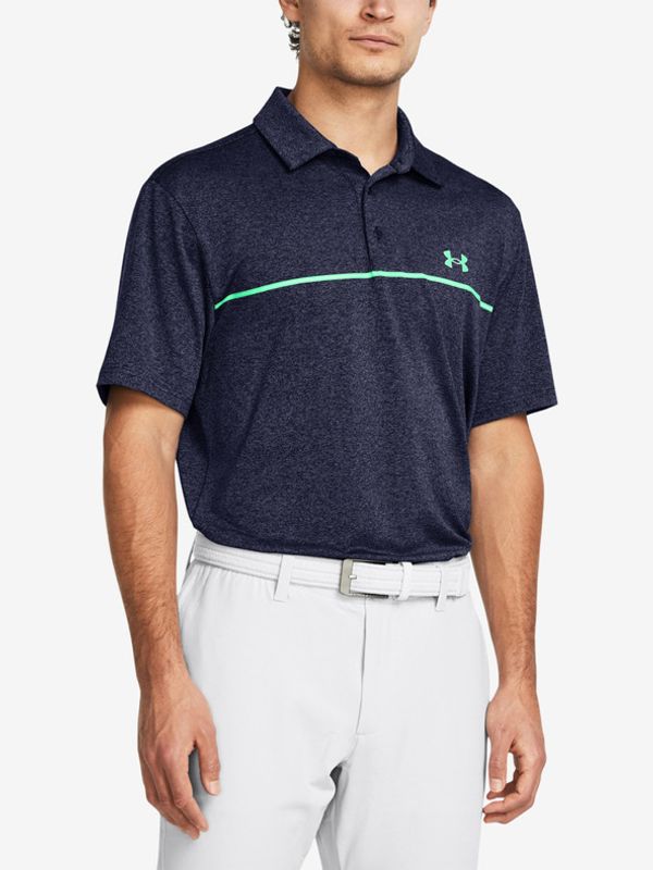 Under Armour Under Armour UA Playoff 3.0 Stripe Polo majica Modra