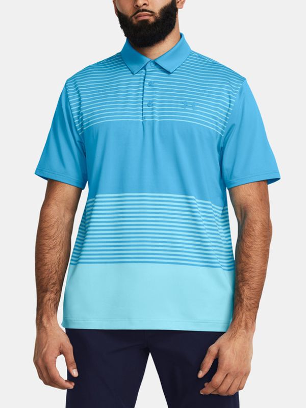 Under Armour Under Armour UA Playoff 3.0 Stripe Polo majica Modra