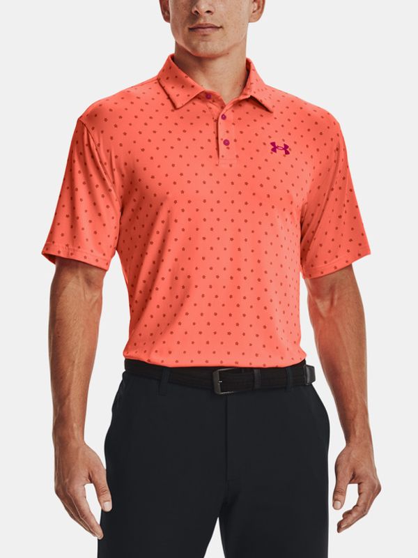 Under Armour Under Armour UA Playoff Polo 2.0 Polo majica Oranžna