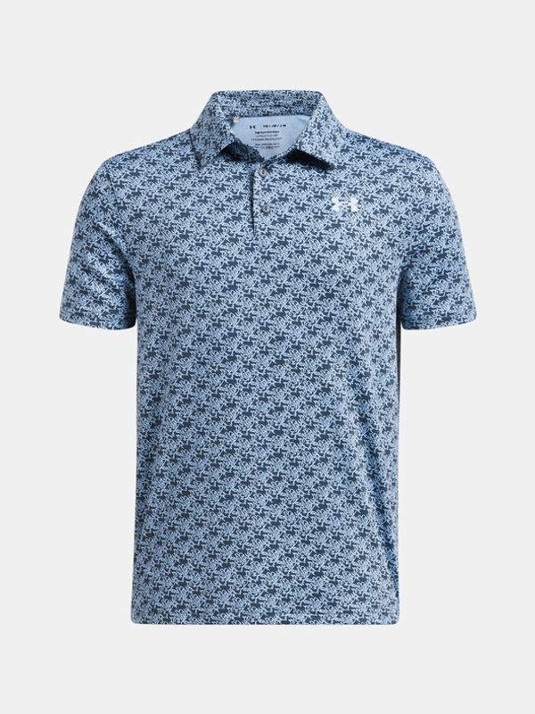 Under Armour Under Armour UA Playoff Printed Polo majica Modra