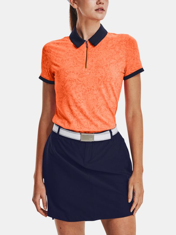 Under Armour Under Armour UA Playoff WildFields SS Polo majica Oranžna