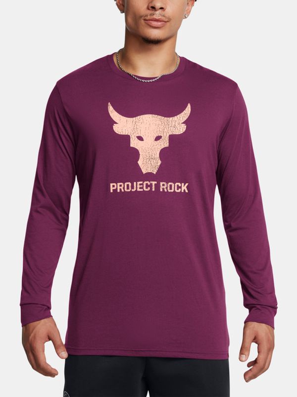 Under Armour Under Armour UA Project Rock Brahma Bull Majica Vijolična