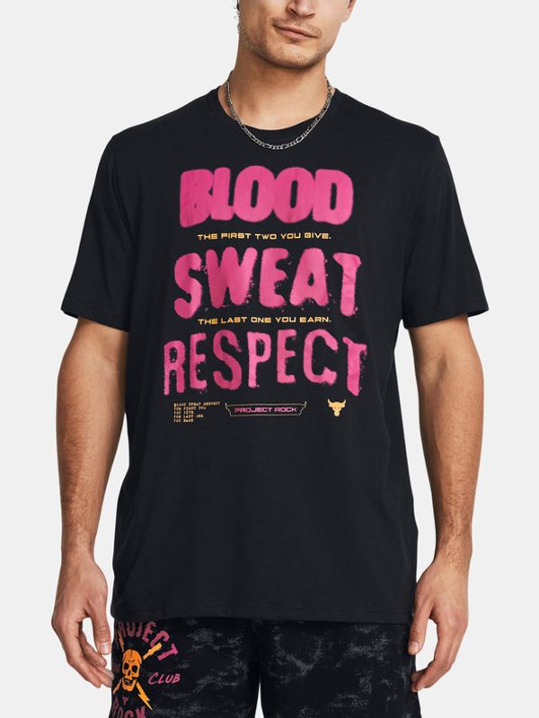 Under Armour Under Armour UA Project Rock BSR Graphic Majica Črna