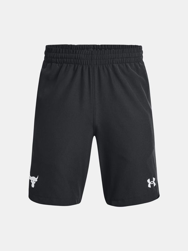 Under Armour Under Armour UA Project Rock Woven Otroške kratke hlače Črna