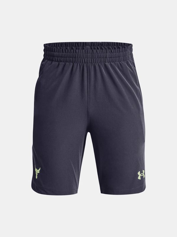 Under Armour Under Armour UA Project Rock Woven Otroške kratke hlače Siva