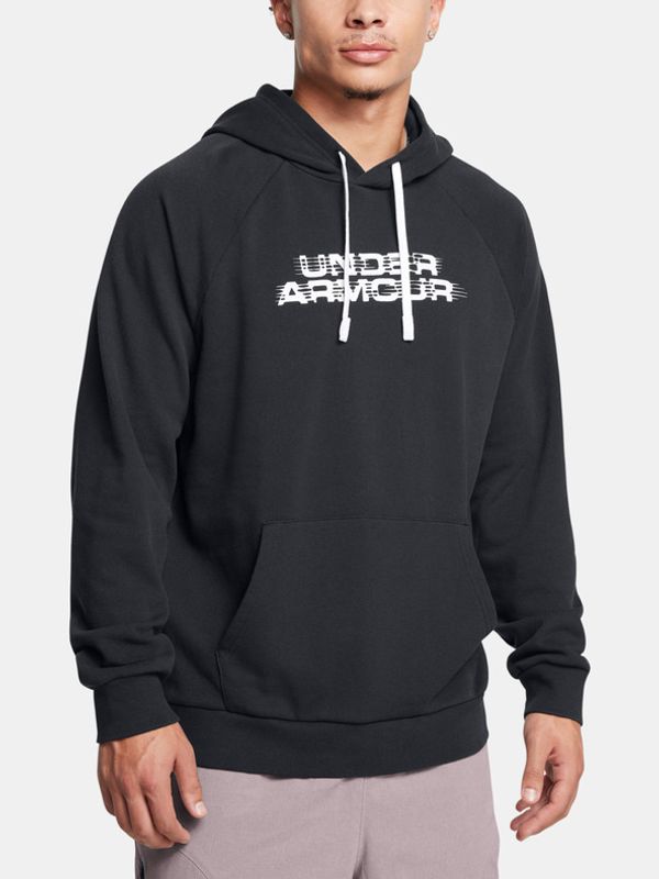 Under Armour Under Armour UA Rival Flc Txtr CG Hoodie Pulover Črna