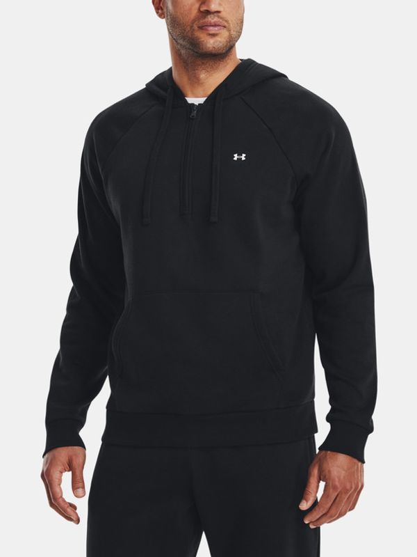 Under Armour Under Armour UA Rival Fleece 1/2 Zip HD-BLK Pulover Črna