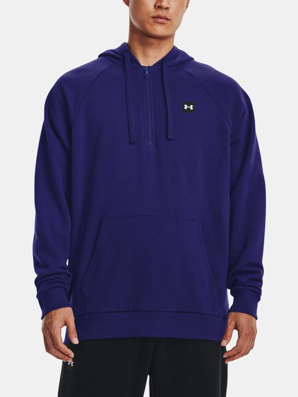 Under Armour Under Armour UA Rival Fleece 1/2 Zip HD Pulover Modra