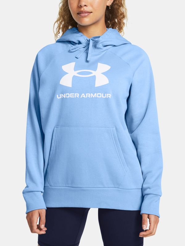 Under Armour Under Armour UA Rival Fleece Big Logo Hdy Pulover Modra