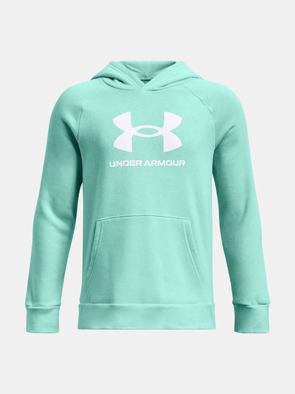 Under Armour Under Armour UA Rival Fleece BL Hoodie Pulover otroška Modra