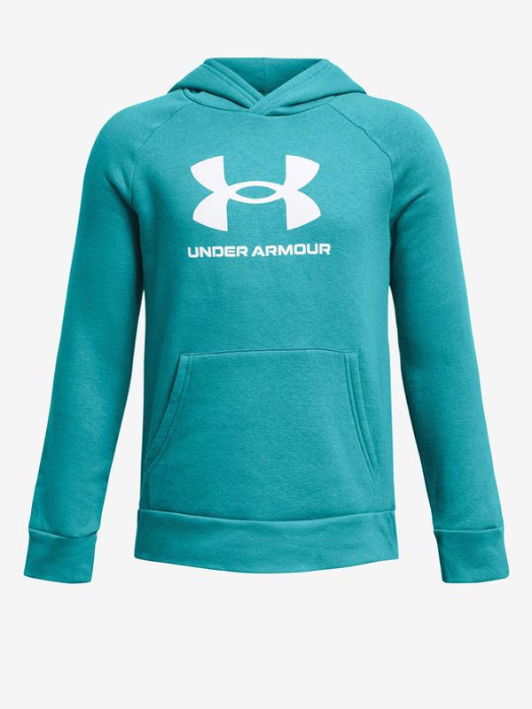 Under Armour Under Armour UA Rival Fleece BL Hoodie Pulover otroška Modra