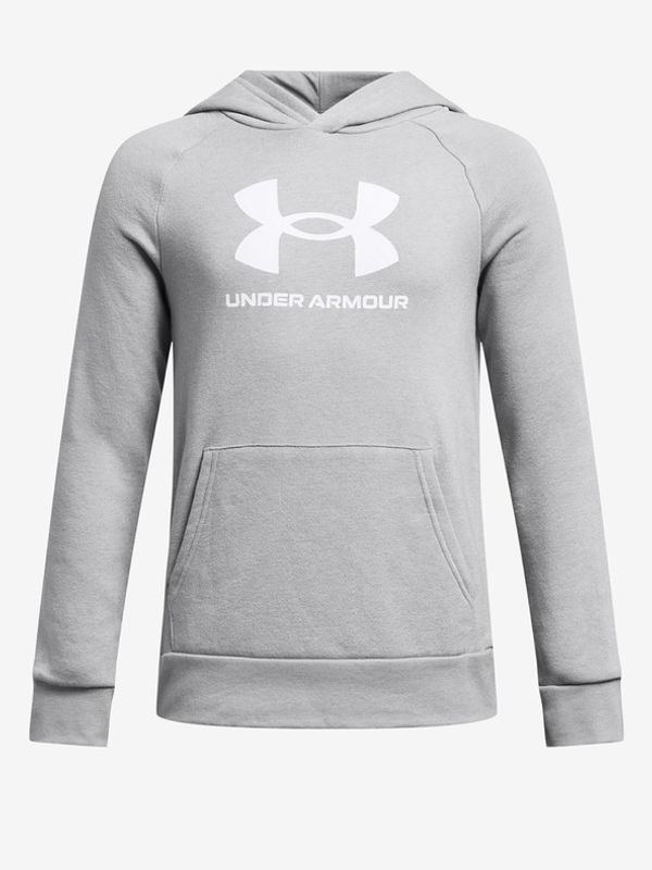 Under Armour Under Armour UA Rival Fleece BL Hoodie Pulover otroška Siva