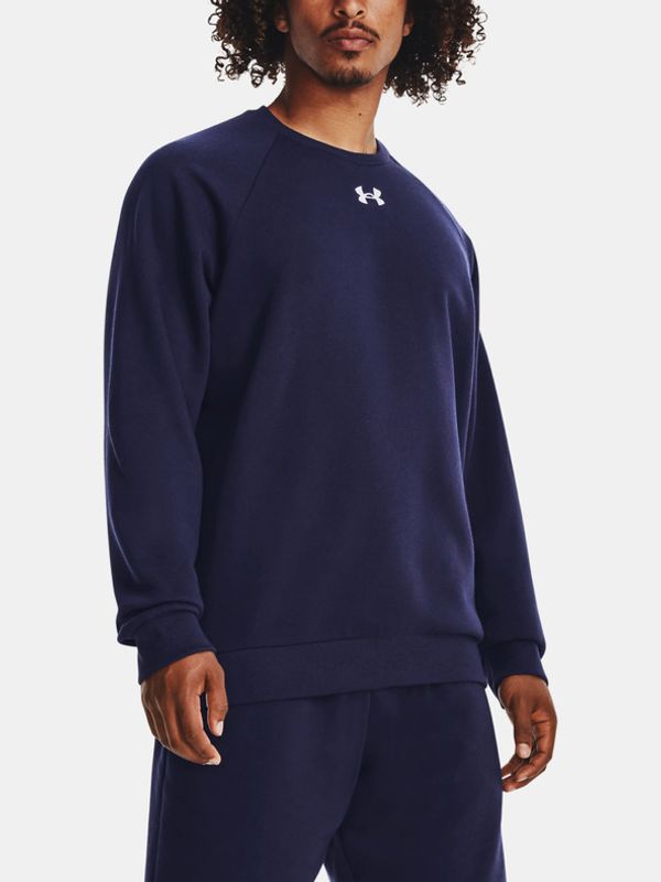 Under Armour Under Armour UA Rival Fleece Crew Pulover Modra