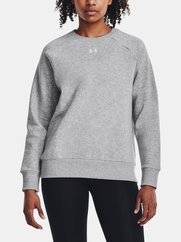 Under Armour Under Armour UA Rival Fleece Crew Pulover Siva