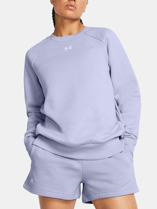 Under Armour Under Armour UA Rival Fleece Crew Pulover Vijolična