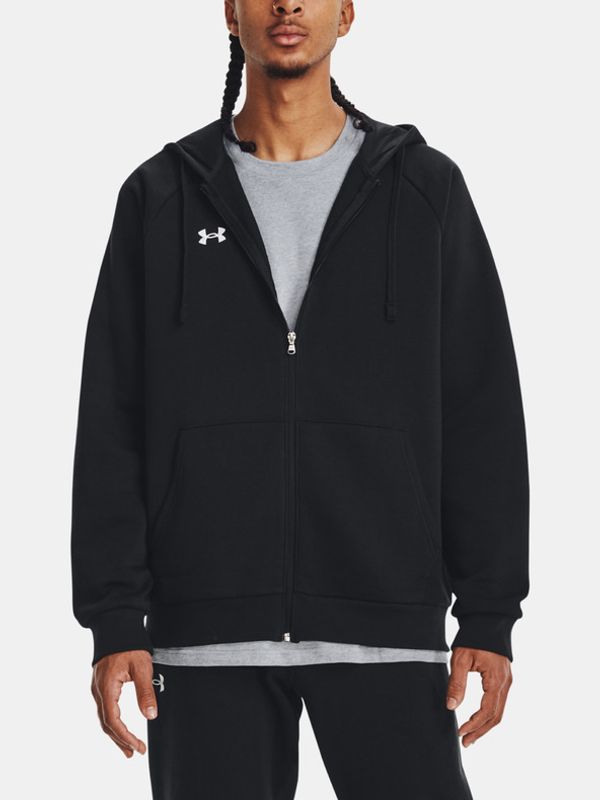 Under Armour Under Armour UA Rival Fleece FZ Hoodie Pulover Črna