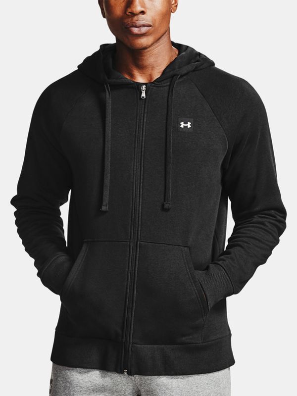 Under Armour Under Armour UA Rival Fleece FZ Hoodie Pulover Črna