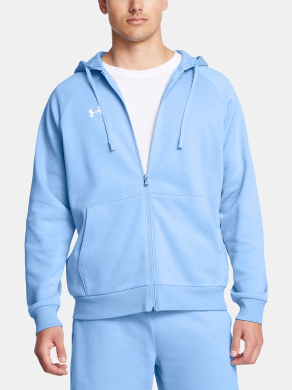 Under Armour Under Armour UA Rival Fleece FZ Hoodie Pulover Modra