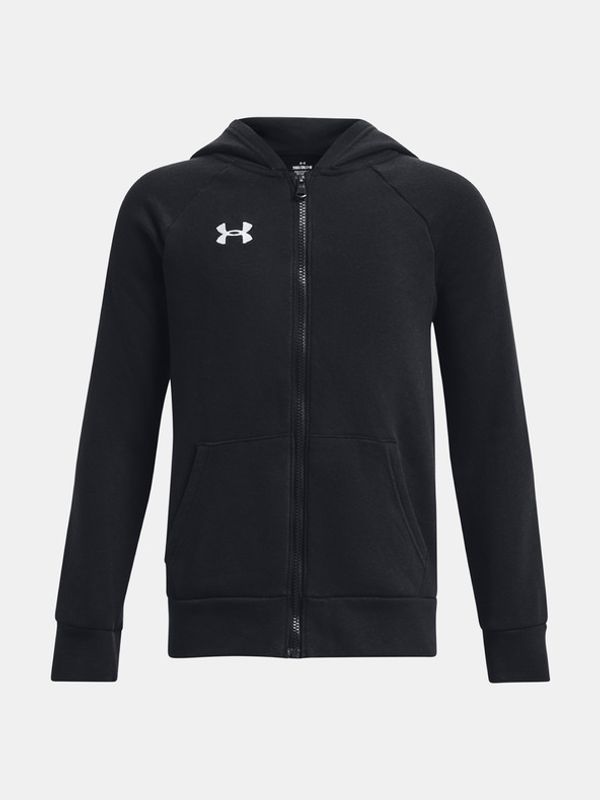 Under Armour Under Armour UA Rival Fleece FZ Hoodie Pulover otroška Črna