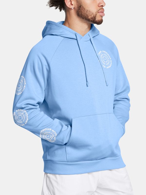 Under Armour Under Armour UA Rival Fleece HBR Logo HD Pulover Modra