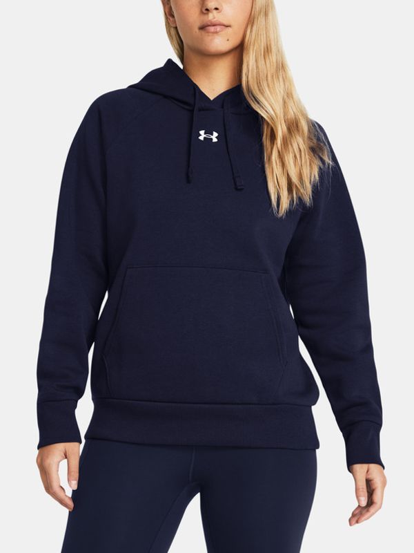 Under Armour Under Armour UA Rival Fleece Hoodie Pulover Modra