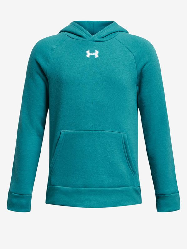 Under Armour Under Armour UA Rival Fleece Hoodie Pulover otroška Modra