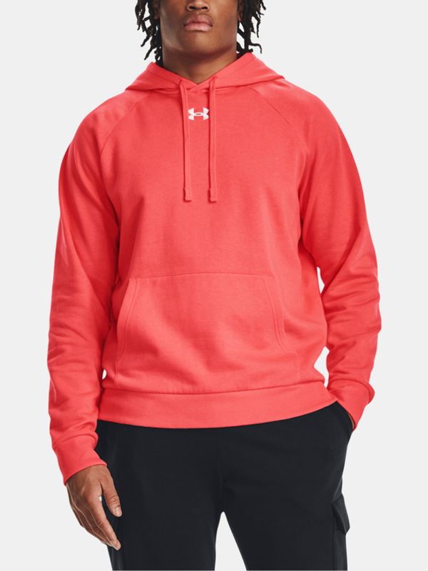 Under Armour Under Armour UA Rival Fleece Hoodie Pulover Rdeča