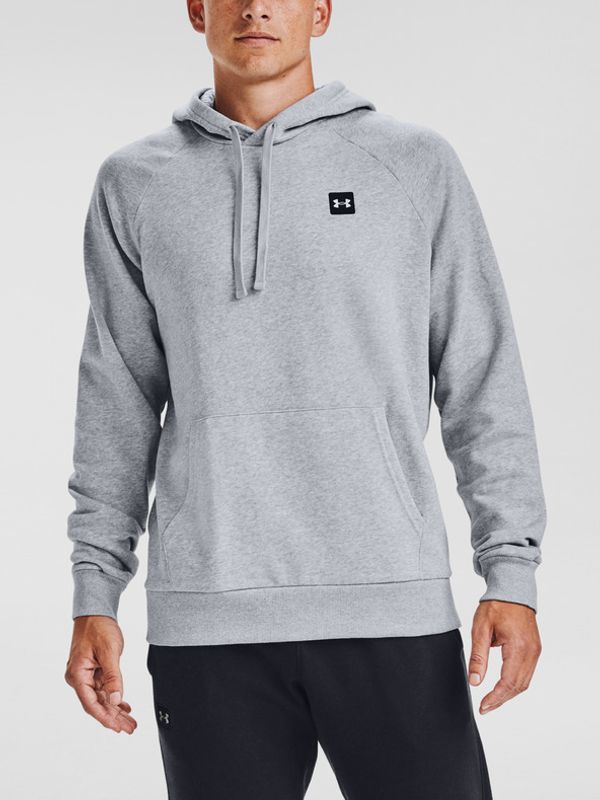 Under Armour Under Armour UA Rival Fleece Hoodie Pulover Siva