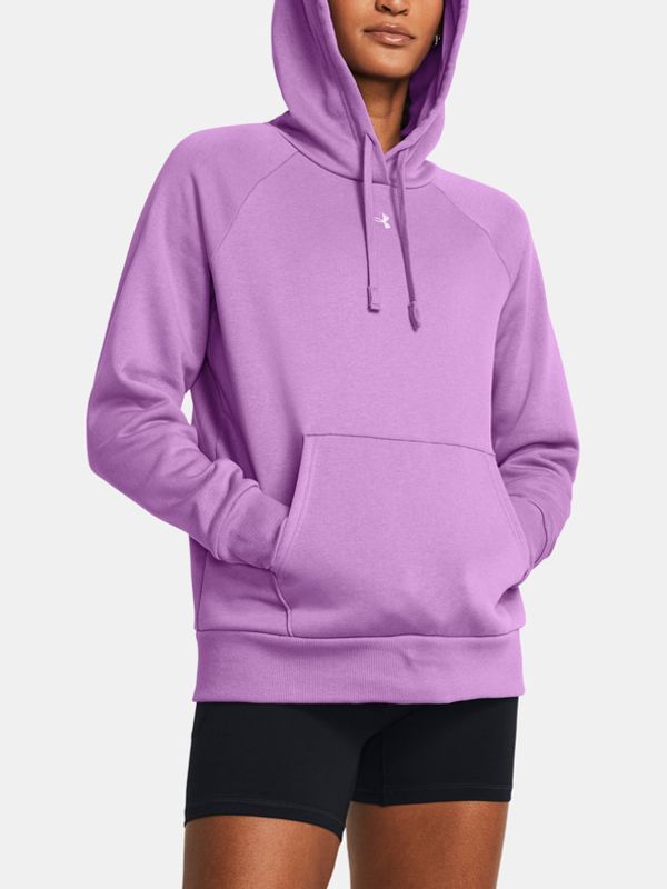 Under Armour Under Armour UA Rival Fleece Hoodie Pulover Vijolična