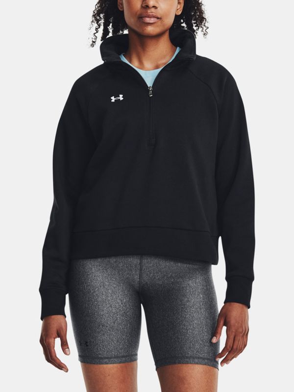 Under Armour Under Armour UA Rival Fleece HZ Pulover Črna