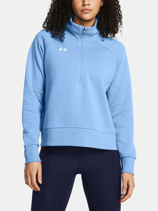 Under Armour Under Armour UA Rival Fleece HZ Pulover Modra