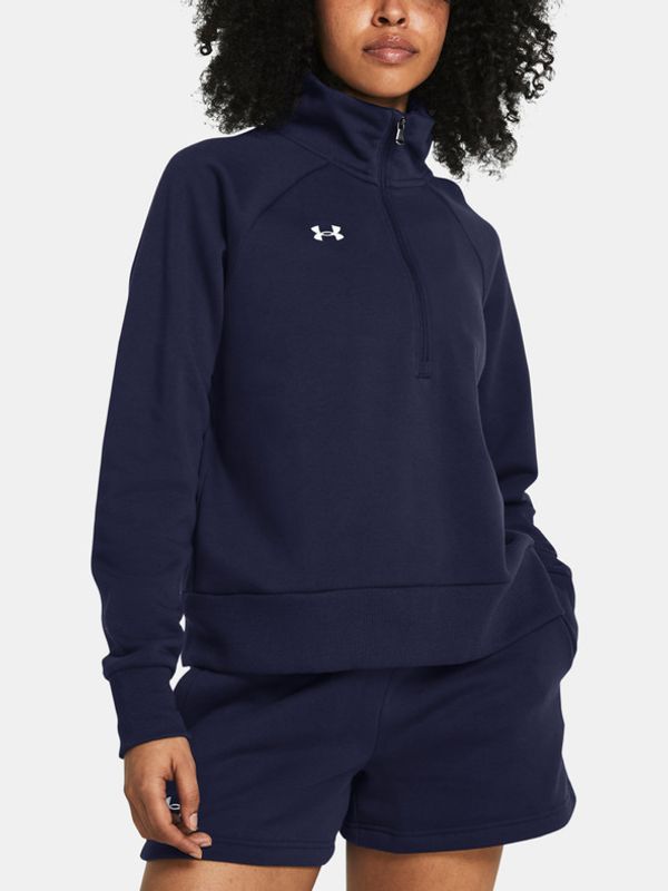 Under Armour Under Armour UA Rival Fleece HZ Pulover Modra