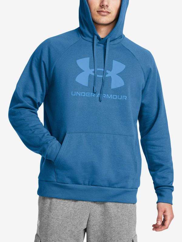 Under Armour Under Armour UA Rival Fleece Logo HD Pulover Modra