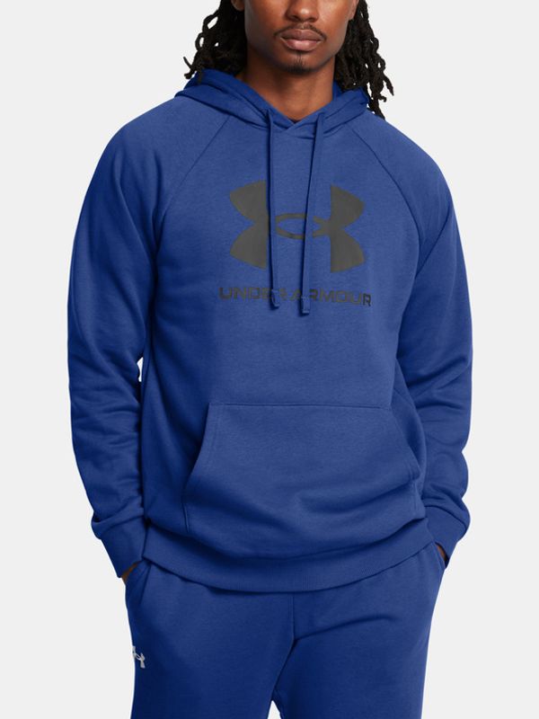 Under Armour Under Armour UA Rival Fleece Logo HD Pulover Modra