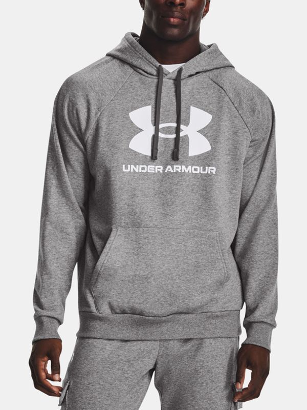 Under Armour Under Armour UA Rival Fleece Logo HD Pulover Siva