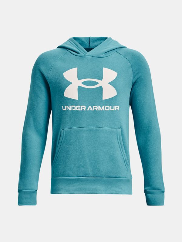 Under Armour Under Armour UA Rival Fleece Pulover otroška Modra