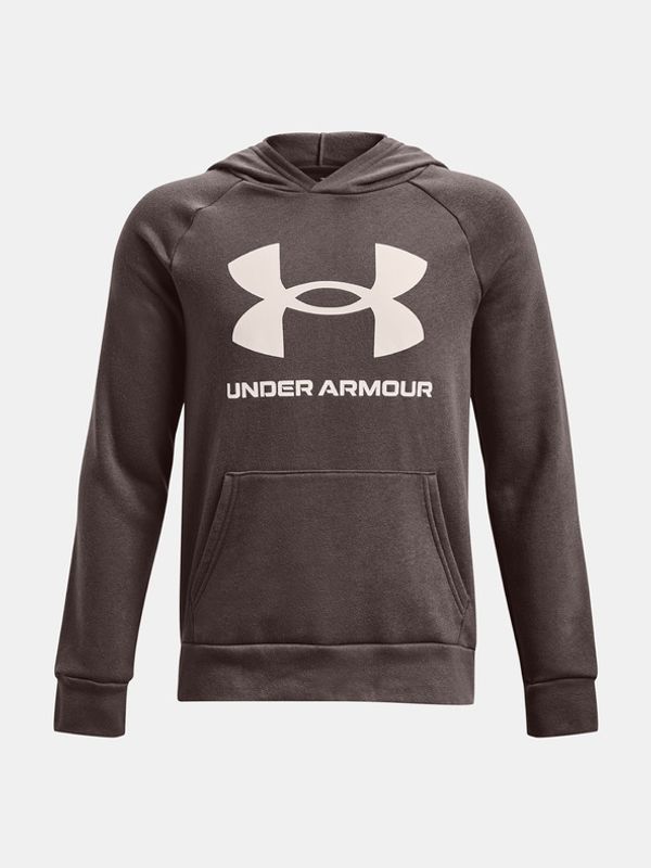 Under Armour Under Armour UA Rival Fleece Pulover otroška Rjava