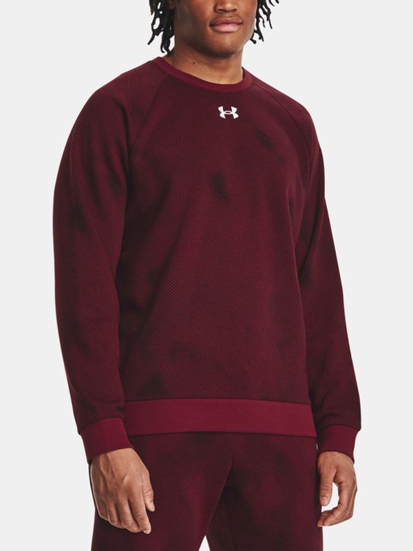 Under Armour Under Armour UA Rival Fleece Pulover Rdeča