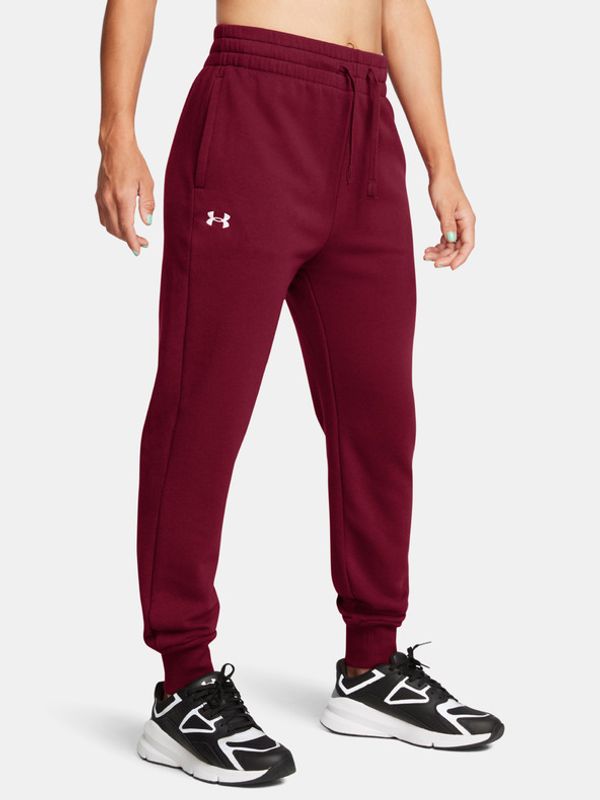 Under Armour Under Armour UA Rival Fleece Spodnji del trenirke Rdeča