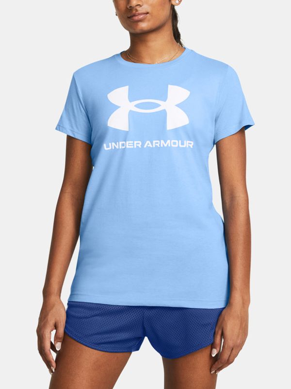 Under Armour Under Armour UA Rival Logo SS Majica Modra