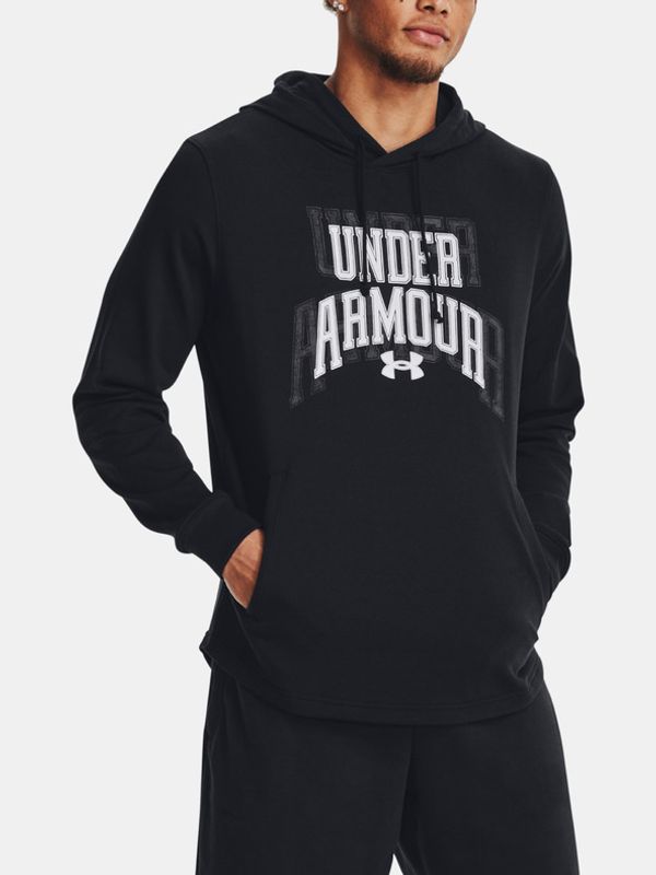 Under Armour Under Armour UA Rival Terry Graphic HD Pulover Črna