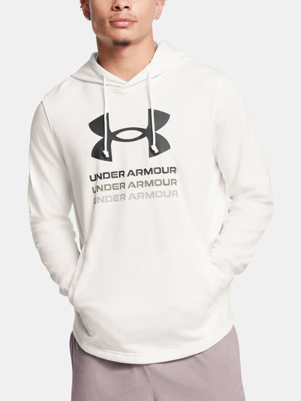 Under Armour Under Armour UA Rival Terry Graphic Hood Pulover Bela