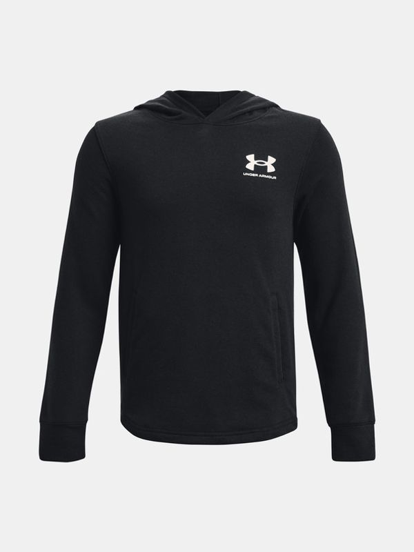 Under Armour Under Armour UA Rival Terry Hoodie Pulover otroška Črna