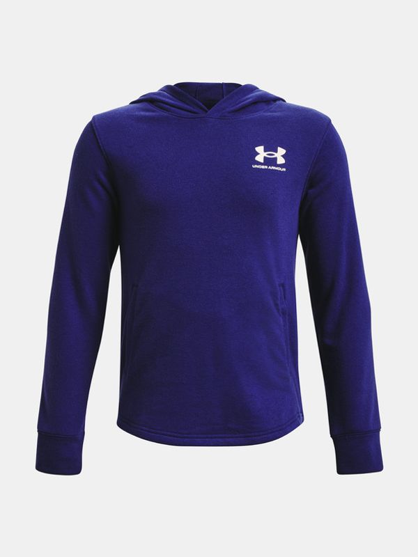 Under Armour Under Armour UA Rival Terry Hoodie Pulover otroška Modra