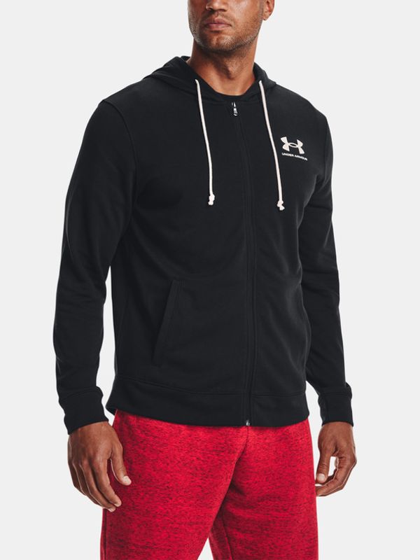 Under Armour Under Armour UA Rival Terry LC FZ Pulover Črna